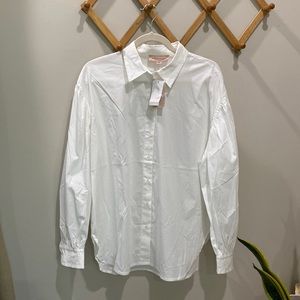 Philosophy White Puff Sleeve Shirt
